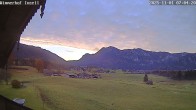Archiv Foto Webcam Wimmerhof im Inzeller Tal 06:00