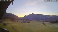 Archiv Foto Webcam Wimmerhof im Inzeller Tal 06:00