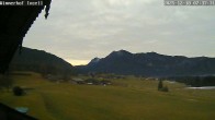Archiv Foto Webcam Wimmerhof im Inzeller Tal 06:00