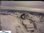 Archiv Foto Webcam Säntis (Ostschweiz): Blick Berggasthaus 09:00