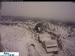 Archiv Foto Webcam Säntis (Ostschweiz): Blick Berggasthaus 11:00