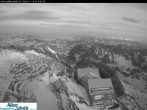 Archiv Foto Webcam Säntis (Ostschweiz): Blick Berggasthaus 13:00