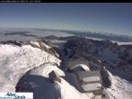 Archived image Webcam Säntis: Mountain Hut 09:00