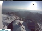 Archiv Foto Webcam Säntis (Ostschweiz): Blick Berggasthaus 06:00