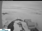 Archiv Foto Webcam Säntis (Ostschweiz): Blick Berggasthaus 17:00