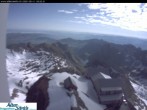Archiv Foto Webcam Säntis (Ostschweiz): Blick Berggasthaus 07:00