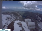 Archiv Foto Webcam Säntis (Ostschweiz): Blick Berggasthaus 11:00