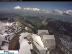 Archiv Foto Webcam Säntis (Ostschweiz): Blick Berggasthaus 15:00