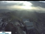 Archiv Foto Webcam Säntis (Ostschweiz): Blick Berggasthaus 06:00