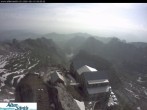Archiv Foto Webcam Säntis (Ostschweiz): Blick Berggasthaus 07:00