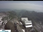 Archiv Foto Webcam Säntis (Ostschweiz): Blick Berggasthaus 09:00