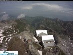 Archiv Foto Webcam Säntis (Ostschweiz): Blick Berggasthaus 13:00