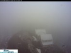 Archiv Foto Webcam Säntis (Ostschweiz): Blick Berggasthaus 19:00