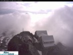 Archiv Foto Webcam Säntis (Ostschweiz): Blick Berggasthaus 07:00