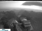 Archiv Foto Webcam Säntis (Ostschweiz): Blick Berggasthaus 07:00