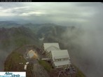 Archiv Foto Webcam Säntis (Ostschweiz): Blick Berggasthaus 07:00