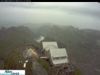 Archiv Foto Webcam Säntis (Ostschweiz): Blick Berggasthaus 09:00