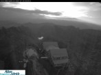 Archiv Foto Webcam Säntis (Ostschweiz): Blick Berggasthaus 05:00