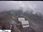 Archiv Foto Webcam Säntis (Ostschweiz): Blick Berggasthaus 13:00