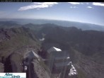 Archiv Foto Webcam Säntis (Ostschweiz): Blick Berggasthaus 07:00