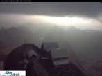 Archiv Foto Webcam Säntis (Ostschweiz): Blick Berggasthaus 06:00
