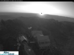 Archiv Foto Webcam Säntis (Ostschweiz): Blick Berggasthaus 05:00