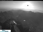 Archiv Foto Webcam Säntis (Ostschweiz): Blick Berggasthaus 06:00