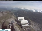 Archiv Foto Webcam Säntis (Ostschweiz): Blick Berggasthaus 10:00