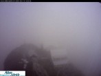 Archiv Foto Webcam Säntis (Ostschweiz): Blick Berggasthaus 13:00