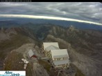 Archiv Foto Webcam Säntis (Ostschweiz): Blick Berggasthaus 17:00