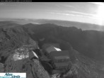 Archiv Foto Webcam Säntis (Ostschweiz): Blick Berggasthaus 07:00