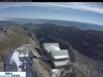 Archiv Foto Webcam Säntis (Ostschweiz): Blick Berggasthaus 09:00