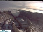 Archiv Foto Webcam Säntis (Ostschweiz): Blick Berggasthaus 07:00