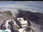 Archiv Foto Webcam Säntis (Ostschweiz): Blick Berggasthaus 11:00