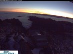 Archiv Foto Webcam Säntis (Ostschweiz): Blick Berggasthaus 06:00
