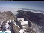 Archiv Foto Webcam Säntis (Ostschweiz): Blick Berggasthaus 11:00
