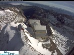 Archiv Foto Webcam Säntis (Ostschweiz): Blick Berggasthaus 09:00