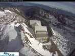 Archiv Foto Webcam Säntis (Ostschweiz): Blick Berggasthaus 11:00