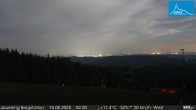 Archived image Webcam Panoramic view - mountain station Jauerling 01:00