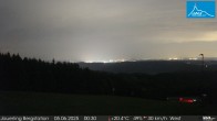 Archived image Webcam Panoramic view - mountain station Jauerling 23:00