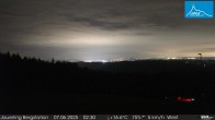 Archived image Webcam Panoramic view - mountain station Jauerling 01:00