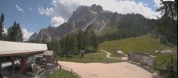 Archived image Webcam Sexten Dolomites: "Skiberg Haunold" 08:00