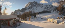 Archived image Webcam Sexten Dolomites: "Skiberg Haunold" 02:00