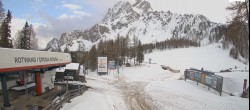 Archived image Webcam Sexten Dolomites: "Skiberg Haunold" 17:00
