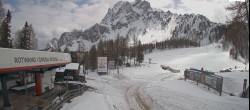 Archived image Webcam Sexten Dolomites: "Skiberg Haunold" 13:00