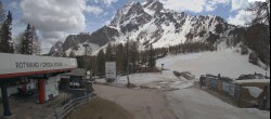 Archived image Webcam Sexten Dolomites: "Skiberg Haunold" 13:00