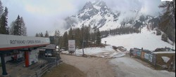 Archived image Webcam Sexten Dolomites: "Skiberg Haunold" 11:00