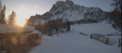 Archived image Webcam Sexten Dolomites: "Skiberg Haunold" 07:00