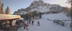 Archived image Webcam Sexten Dolomites: "Skiberg Haunold" 13:00