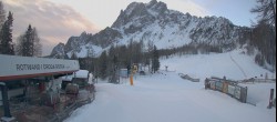 Archived image Webcam Sexten Dolomites: "Skiberg Haunold" 07:00